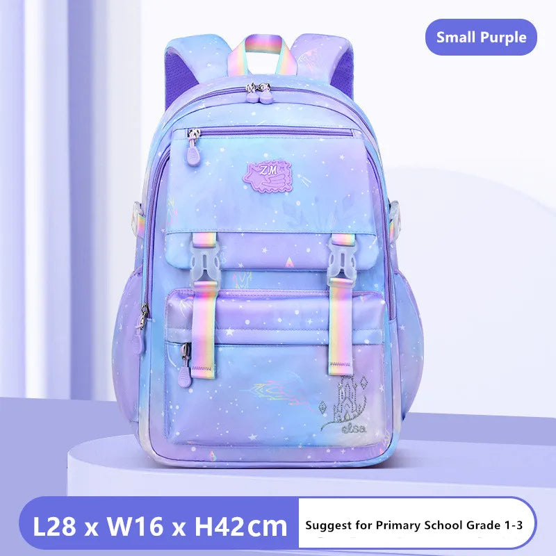 Kids Backpack for Girls School Bags for Middle School Students Waterproof Large Capacity Book Bag.