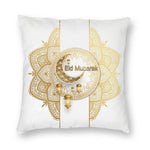 Eid Mubarak Ramadan Kareem Pillowcase Printing Polyester Cushion Cover Decorations Pillow Case Cover Living Room 40*40cm
