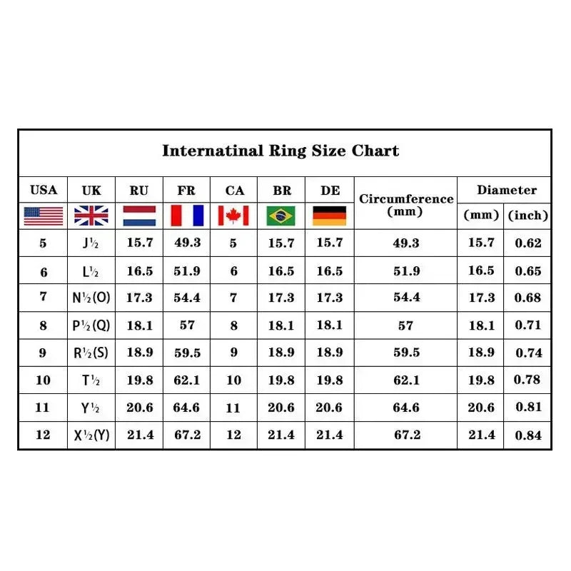 Rainbow Bird Rings for Women Hyperbole Female Finger Accessories