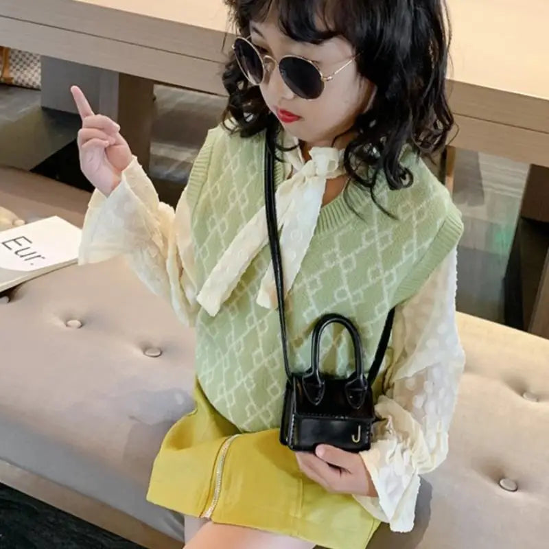 Kids Purses And Handbags Mini Crossbody Bag Cute Little Girl Small Coin Pouch.