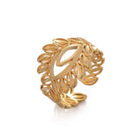 Rings for Women Gold Color Fashion Jewelry Rings Woman Girl, Arab Jewelry Symbol of Wealth