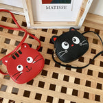 Cartoon Kids Bag Fashion Cute Cat Crossbody Bag Coin Wallet Lovely Hand Bags For Boys And Girls.