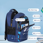 Kids Backpack Children School Bags for Boys Astronaut School Waterproof Primary Book Bag.