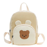 Korean Canvas Kids Backpack Kawaii Children's Handbags for Girls and Boys.