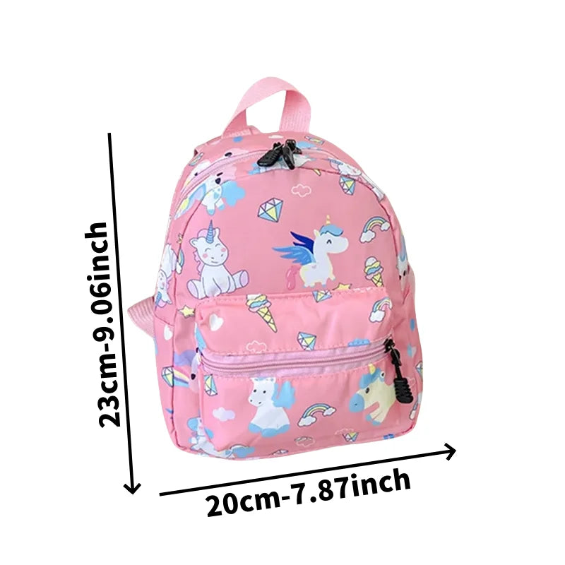 New Children's Bags for the Back-To-School Season: Cute Cartoon Printed Kindergarten Schoolbags.