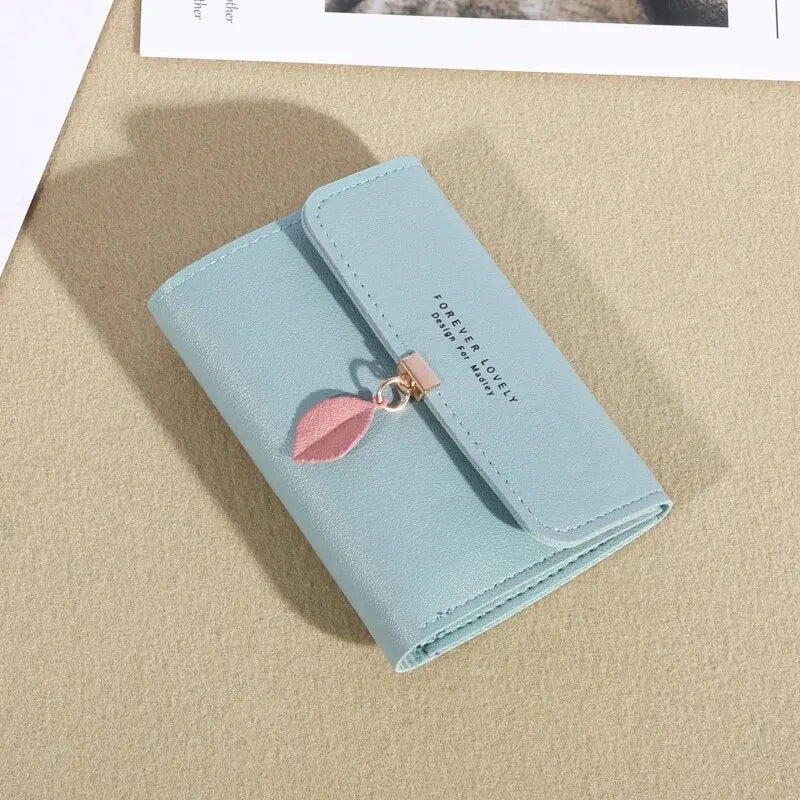 Trifold Clutch Coin Purse, Minimalist Credit Card Holder