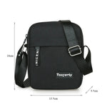 Simple Mini Crossbody Handbags Bag Men's Nylon Shoulder Side Bag for Men.