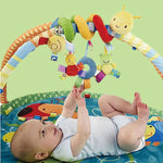 Baby Stroller, Hanging Bell, Plush, Baby color label