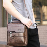 Men's bags with a slanted strap.