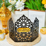 Ramadan Ornaments Hollow Acrylic screen Ornaments Eid Mubarak Happy Ramadan muslim decor Ramadan Kareem Holiday Decorations