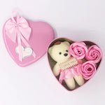 Bear Soap Rose Love Gift Box Romantic Valentines Day