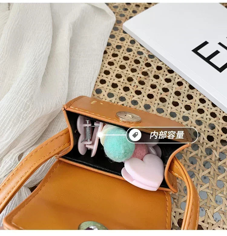 Children'S Handbag Crossbody Bags for Girl Cute Mini Bag Girls Coin Pouch Coin Purse Hand Bag Kids.
