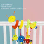 Baby Stroller, Hanging Bell, Plush, Baby color label