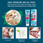 Pet Oral Care Toothpaste Dogs and Cats Fresh Breath Clean Teeth Tartar Plaque Removal Edible Safe Dental Health Care Supplies