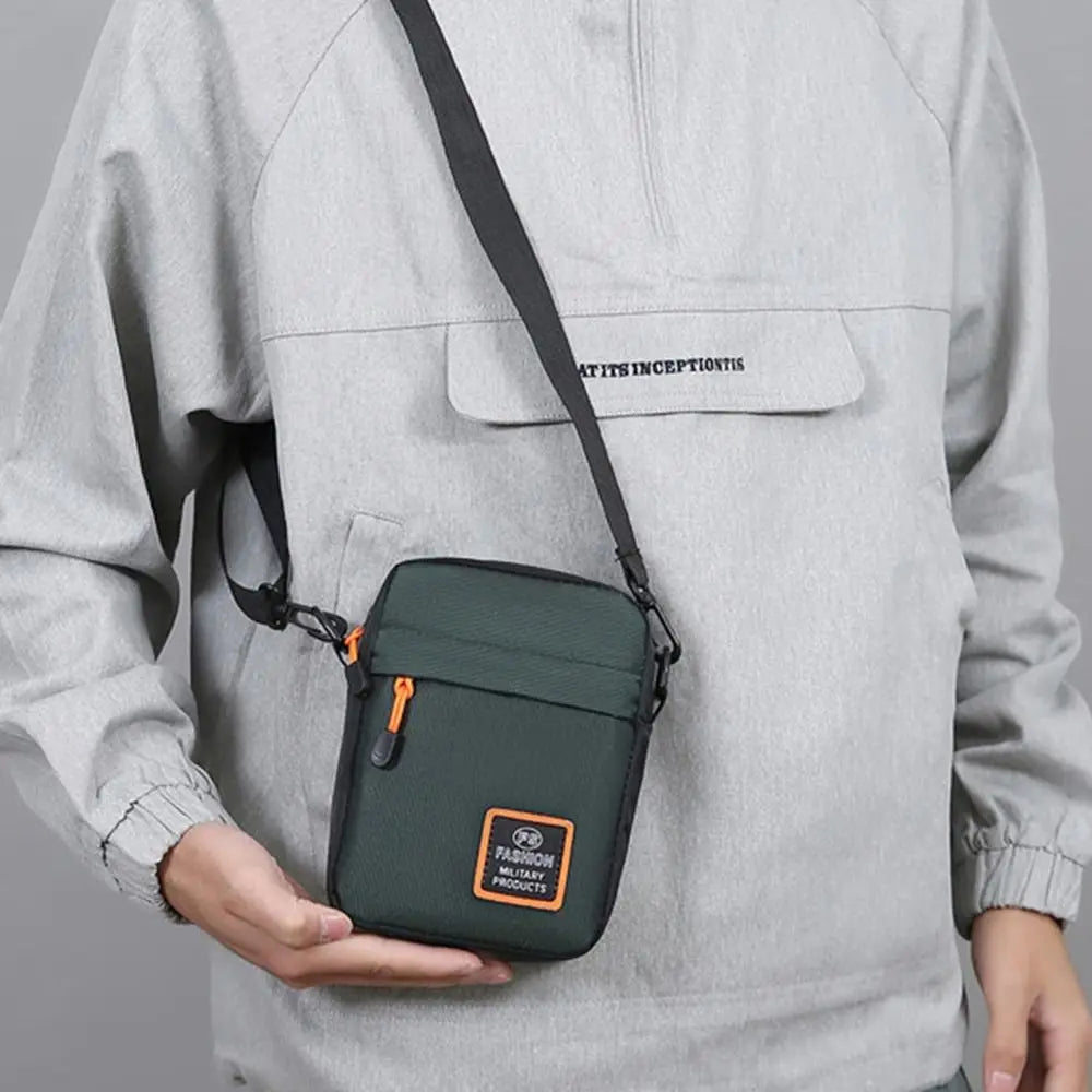 Men's Business Shoulder Bag Casual Man's Messenger Durable Waterproof Oxford Cloth Bag.