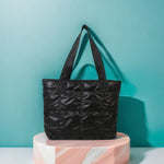 Fashion Ladies Tote Handbags Large Capacity Cotton Padded Shopping Bag.