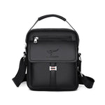 New Men's Handbag Trendy Casual Crossbody Shoulder Waterproof High-quality Leather Bags.