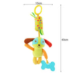 Baby Stroller, Hanging Bell, Plush, Baby color label