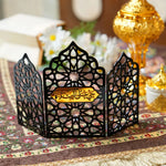 Ramadan Ornaments Hollow Acrylic screen Ornaments Eid Mubarak Happy Ramadan muslim decor Ramadan Kareem Holiday Decorations