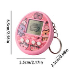 Electronic Pets Game Toys Virtual Tamagotchi in Russian Original German Spanish Polish Digital Animals Toys For Kids