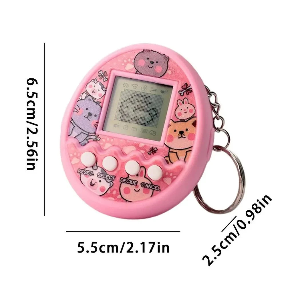 Electronic Pets Game Toys Virtual Tamagotchi in Russian Original German Spanish Polish Digital Animals Toys For Kids