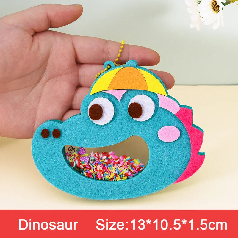 Animal Shake Pendant Art Craft Kits for Kids