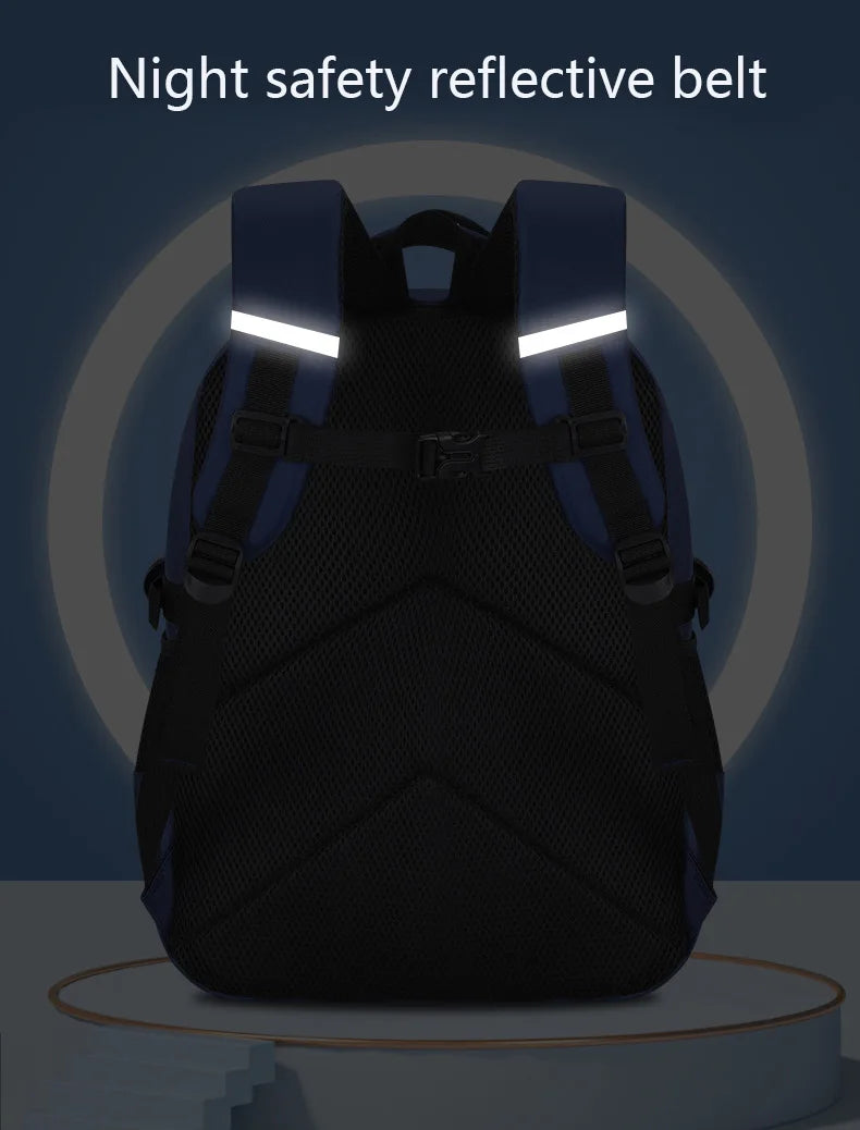 Kids Backpack Children School Bags for Boys Astronaut School Waterproof Primary Book Bag.