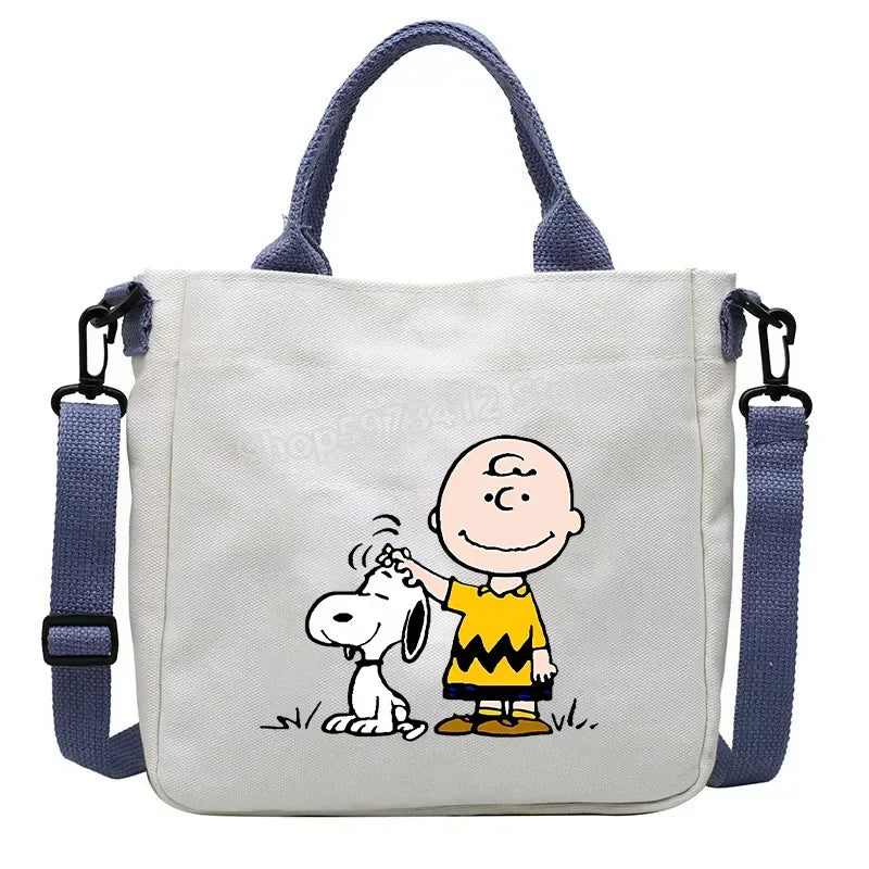 Snoopy Handbag Cartoon Children's Shoulder Bag Boys Girls.