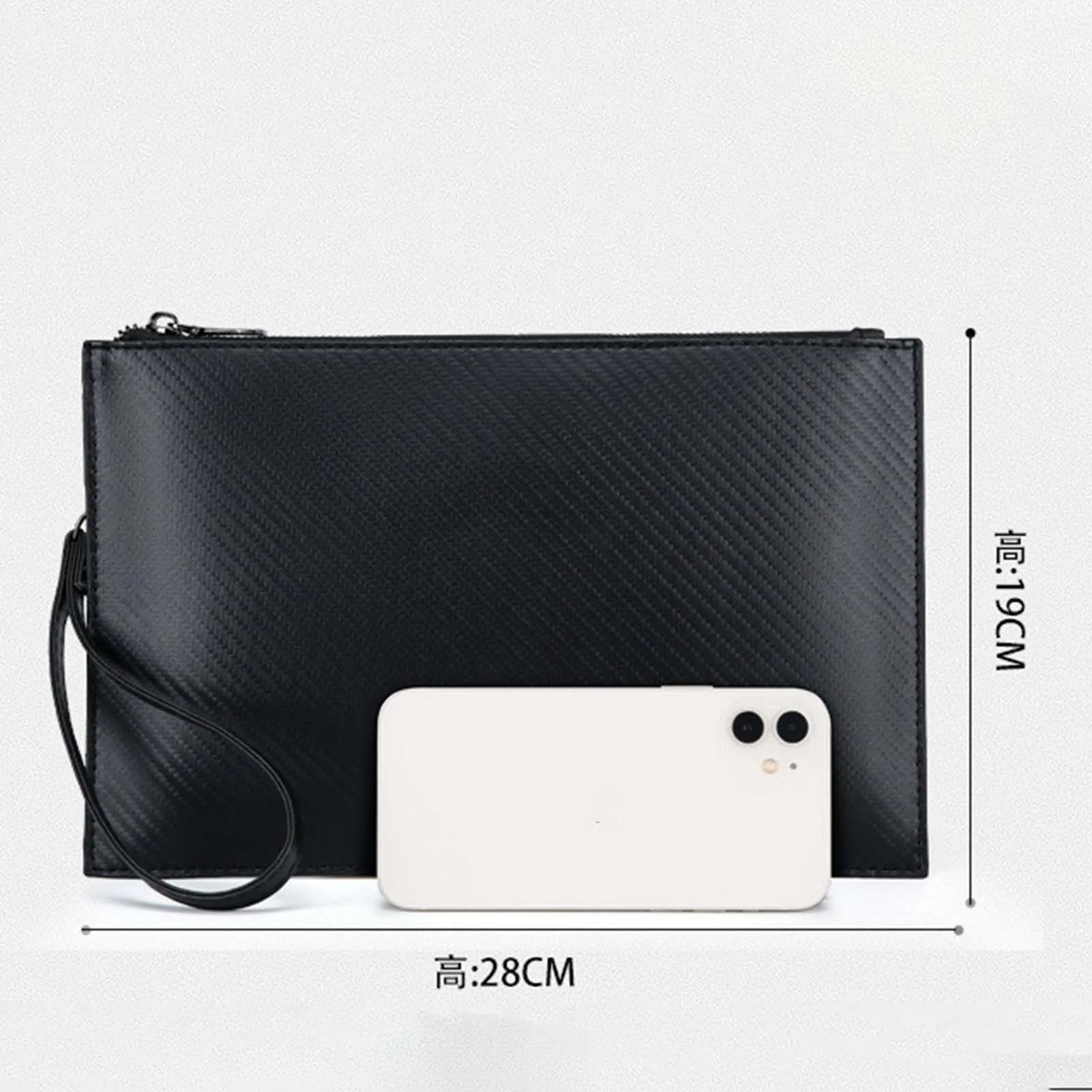 Stylish Handbag For Men Hand-Made Soft Leather Leather Large Capacity bags.
