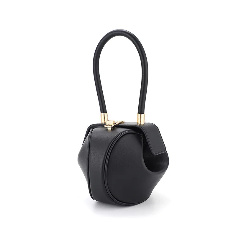 Bowling Spherical Women's Handbag Luxury Brand Designer Hobos Bag.