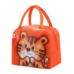 Kids Lunch Bag for School Portable Thermal Bag Children Cartoon Insulated Lunch Bag.