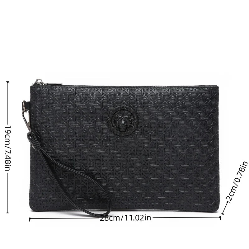 Handbag For Men's Fashion Large Capacity For Daily Commuting Business Handbag.