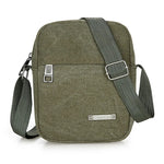 Men's Fashion Canvas Small Bag Casual Men Mini Handbags Male Crossbody Shoulder Messenger Bags For Men Business Sidebag