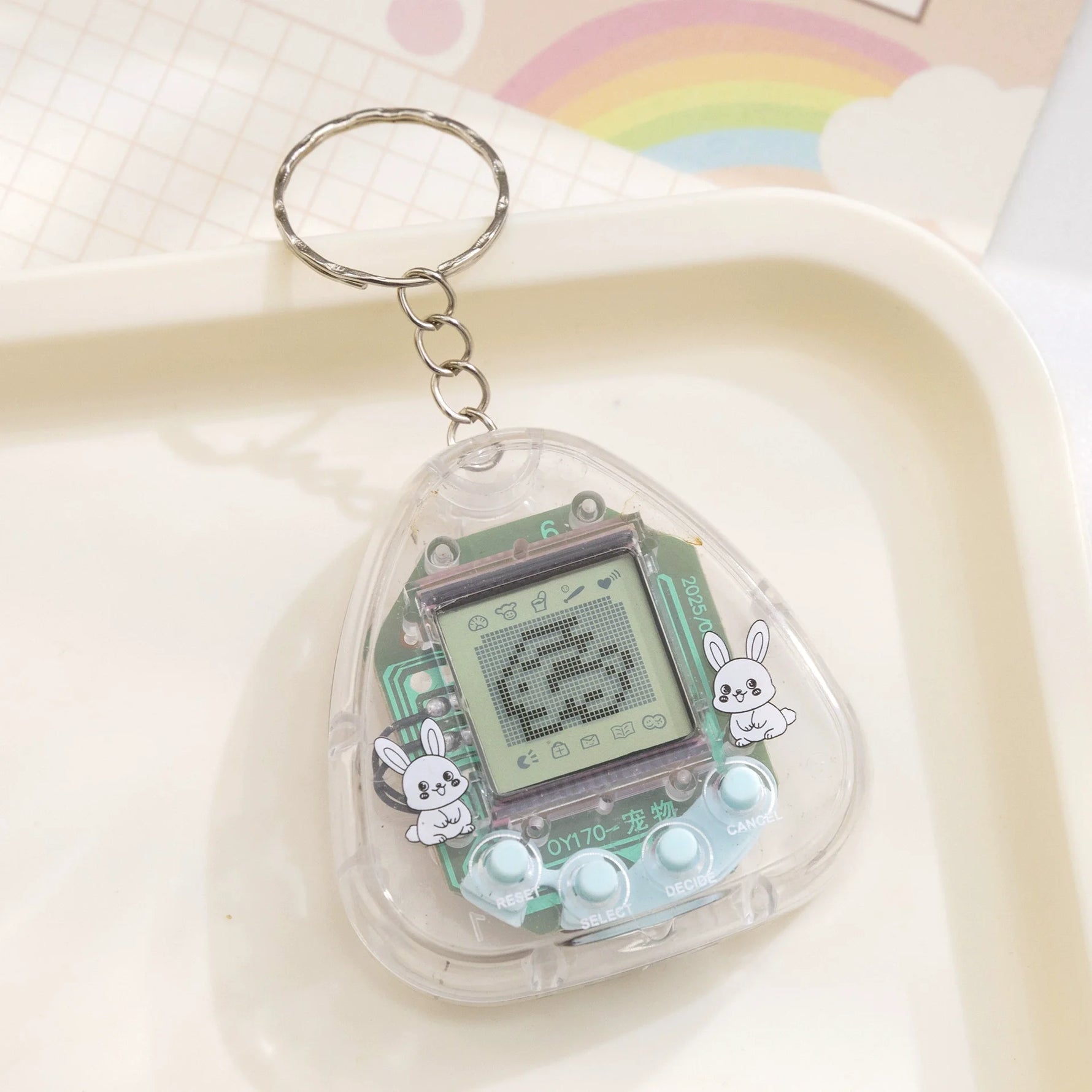 Transparent Electronic Pets Nostalgic 168 Pets In One Virtual Cyber Digital Nostalgic Funny Toys Pixel Funny Play