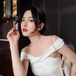 Fashion Cross Rotating 925 Sterling Silver Pendant Chain 14k Gold Plated Necklace Gold Necklace for Women.