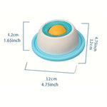 Pet Lick Mat Yogurt Licking Plate Slow Feeder for Dogs & Cats - Interactive Snack Bowl, Promotes Dental Health, Pet Licking Mat