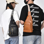 New Shoulder Bag Man  Casual Chest Business Male MultiFunctional Bag.