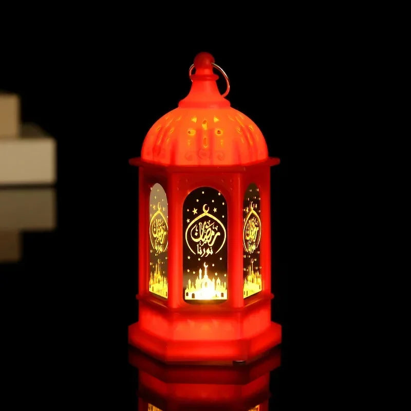 Ramadan Lantern Decor Ornament LED Festival Night Light