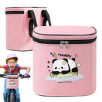 Kids Bike Bag For Handlebars Bike Handlebar Front Bag Quick-Release Multi-Pocket Reflective Pouch.