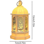 Ramadan Lantern Decor Ornament LED Festival Night Light