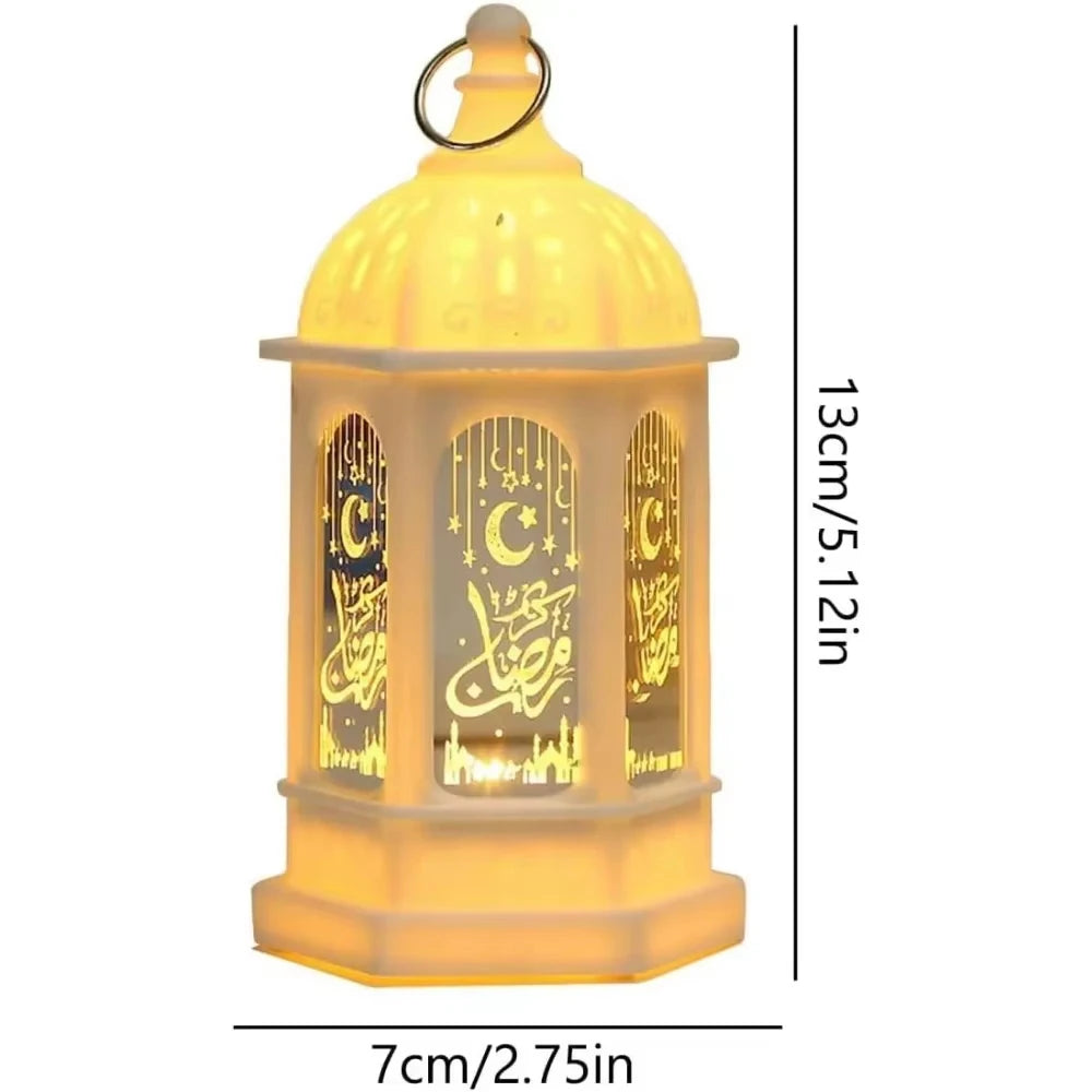 Ramadan Lantern Decor Ornament LED Festival Night Light