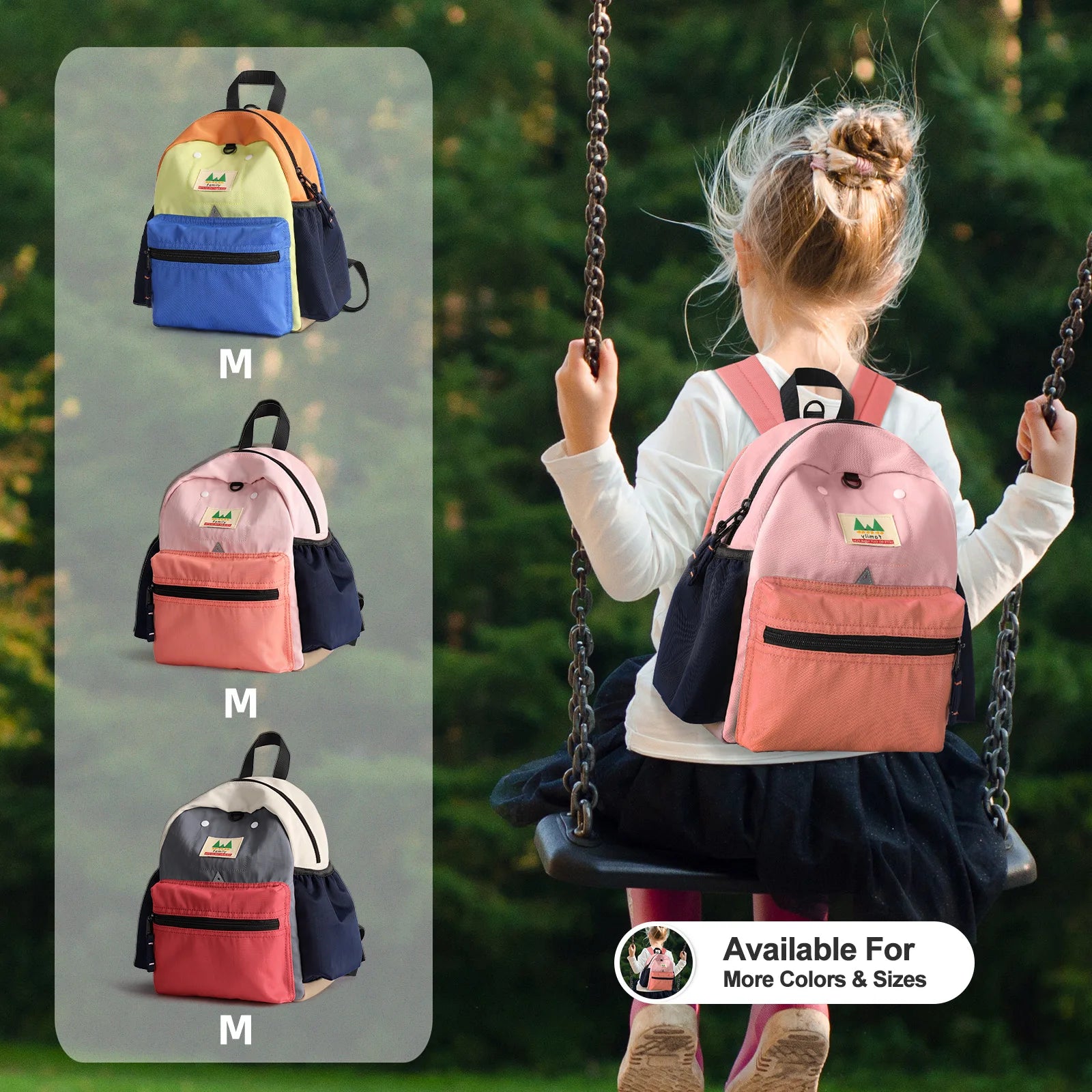 Children's Backpack, Preschool Backpack For Kids Girl Unisex Kids School Backpack for Kids 3-6 Years.