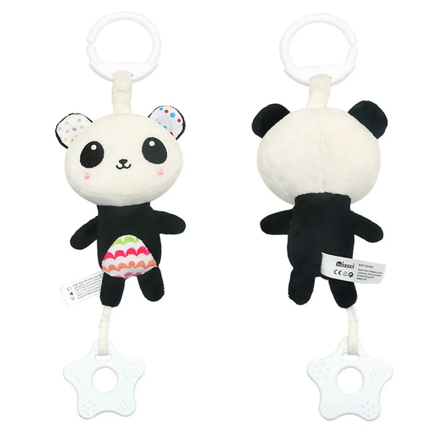 Baby Stroller, Hanging Bell, Plush, Baby color label