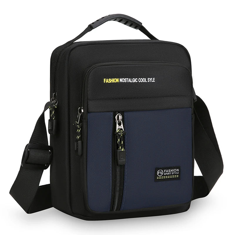 Men Crossbody Bag Single Shoulder Bags Big Capacity Storage Bag.