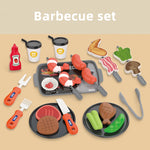 Children's kitchen food, toy sets