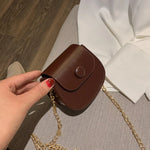 New Mini Fashion Shoulder Bags for Kids Coffee Black Yellow Children's Small Cross Body Earphone Lipstick Storage Bags