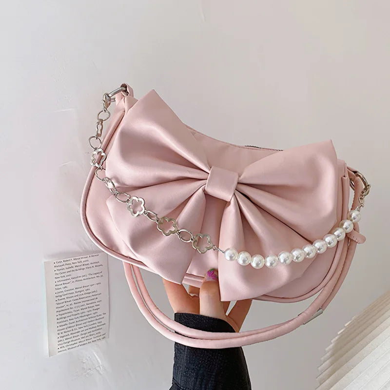 Hand Bag Popular Bag Women's Bag New Niche Fashion Shoulder Armpit Bag.
