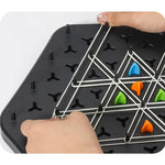 Triangle Link Chess Puzzle Toy