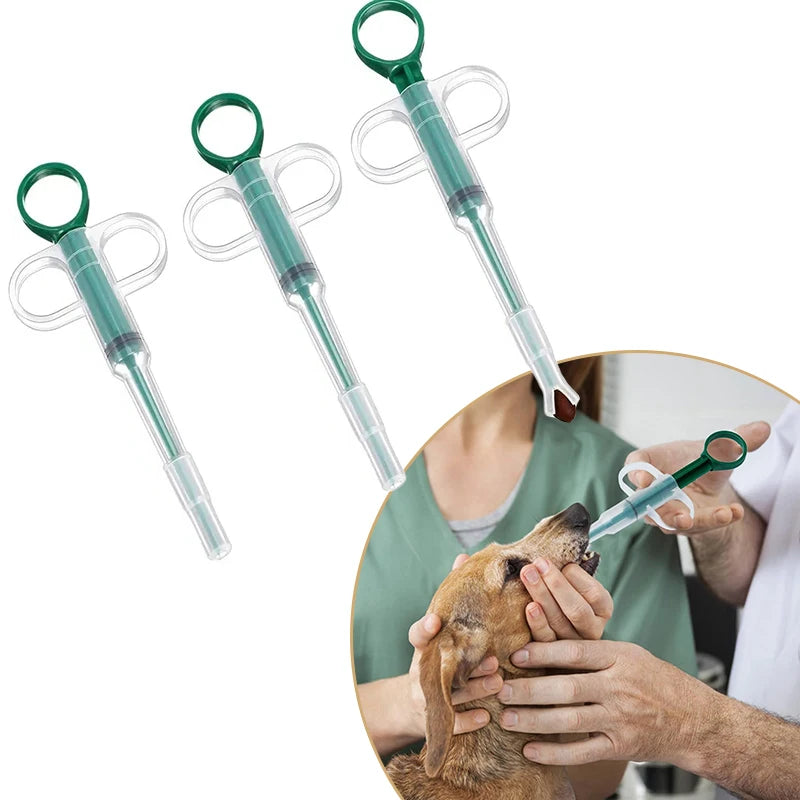 Pet Medication Dispenser, Pressing Feeding Stick for Cats and Dogs, Eating Pills, Pills, Medication Artifacts, Pet Sickness Care