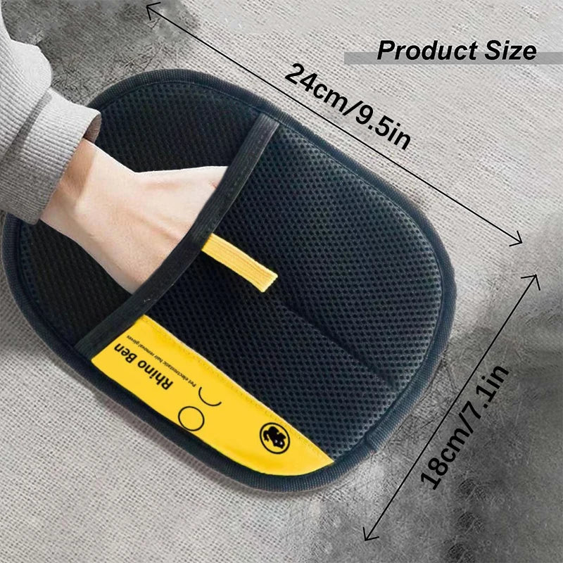 Pet Hair Remover Electrostatic Gloves, New Pet Hair Removal Glove For Cats & Dogs